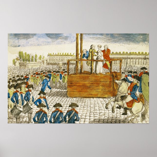 Execution of Marie-Antoinette Poster (Front)