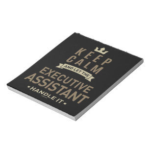 Executive Assistant Notepad