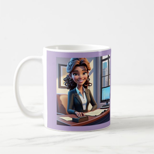 " EXECUTIVE ASSISTANT, SECRETARY "  COFFEE MUG (Left)