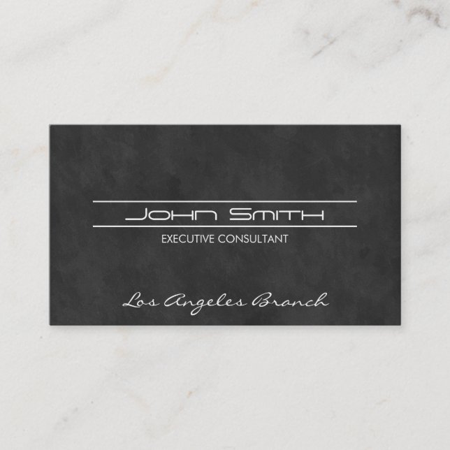 Executive Business Card (Front)
