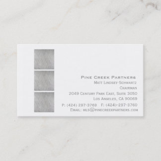 Executive Business Card