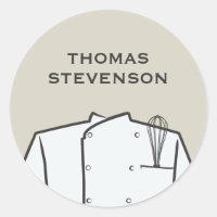 Executive Chef Culinary, Uniform with Whisk