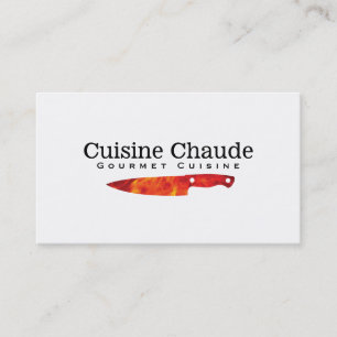 Executive Chef   Fire II Business Card