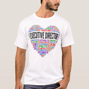 Executive Director Heart T-Shirt