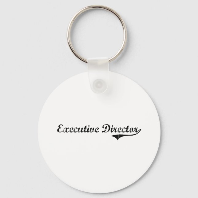 Executive Director Professional Job Key Ring (Front)