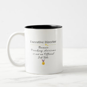 Executive director  Two-Tone coffee mug