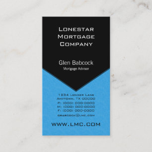 Executive Edge Business Card, Horizon Blue Card