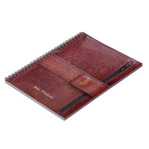 Executive Look Personal Organiser Effect Notebook