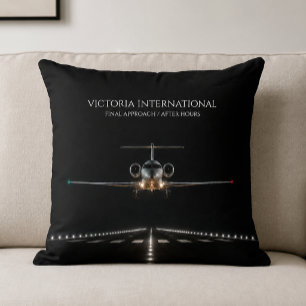 Executive Luxury Jet Arrival After Hours Cushion