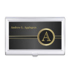 Executive Monogram - Classic Black