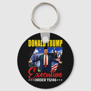 Executive Order 11246 47th President Trump 2025 Us Key Ring