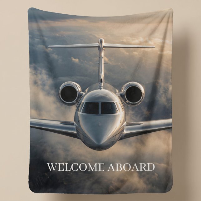Executive Private Jet Sherpa Blanket (Creator Uploaded)