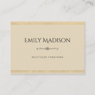 Executive Realtor Fashionista Lux Business Card