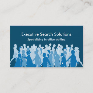 Executive Search Agency Business Cards