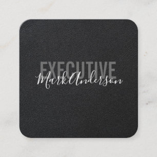Executive Signature Series Lux Square Business Card