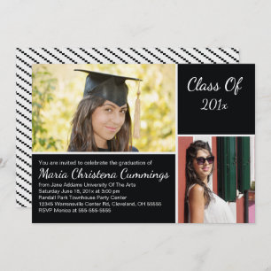 Exemplar Scholar Graduation Party Invitation