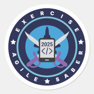 Exercise Agile Sabre 1 Sticker
