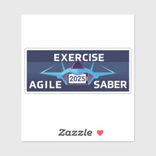 Exercise Agile Sabre 3 Sticker