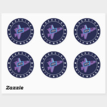 Exercise Agile Sabre 6 Count Sticker Sheet
