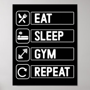 Exercise Bodybuilding Gym  Poster