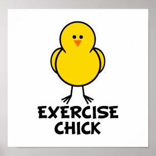 Exercise Chick Poster
