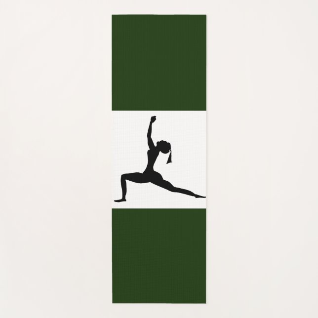 Exercise -  Green Yoga Mat (Front)