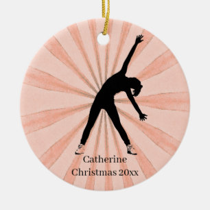 Exercise Name Ceramic Ornament