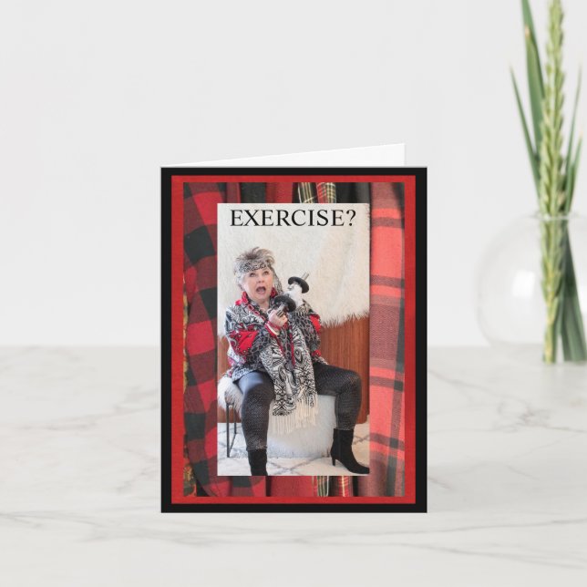Exercise or Extra Fries Card (Front)
