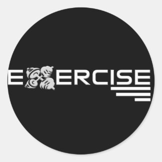 Exercise stickers