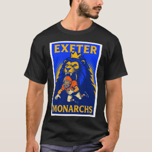 EXETER, CA MONARCHS CLASSIC FOOTBALL T-SHIRT. T-Shirt