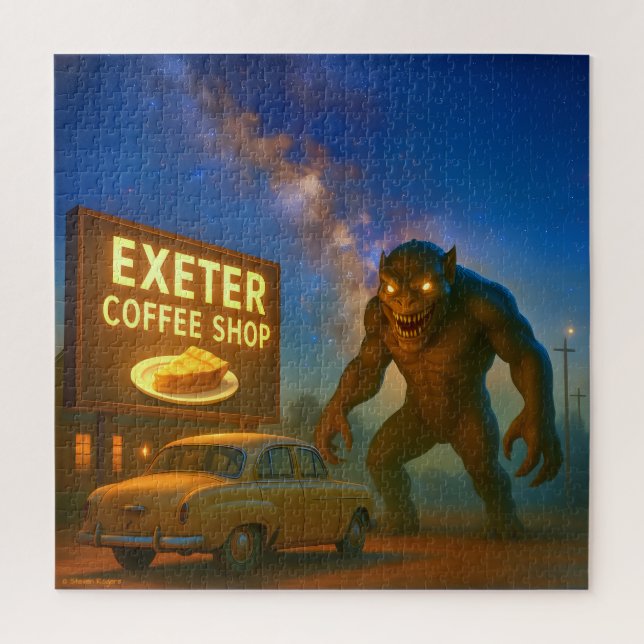 EXETER, CALIFORNIA 20 X 20 INCH JIGSAW PUZZLE. JIGSAW PUZZLE (Vertical)