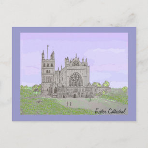 Exeter Cathedral Postcard