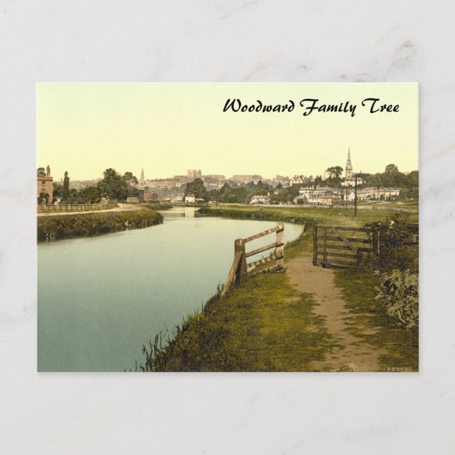 Exeter, Devon, England Postcard (Front)