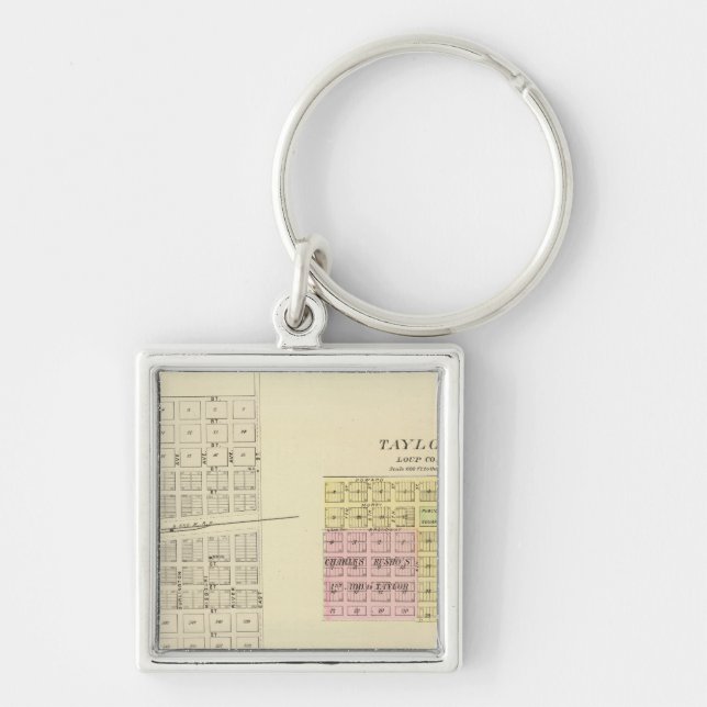 Exeter, Nebraska Key Ring (Front)