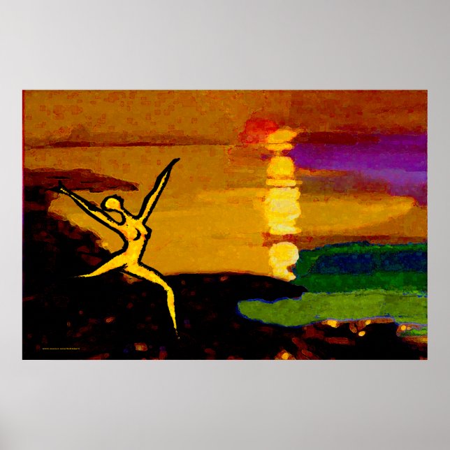 Exhale! v2-P (36 in. x 24 in.) Poster (Front)