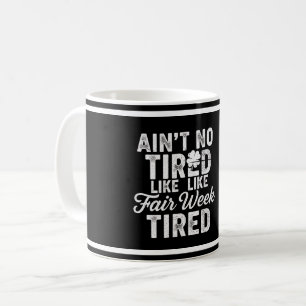 Exhausted But Happy Design Coffee Mug