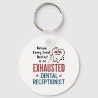 Exhausted Dental Receptionist Funny Front Office