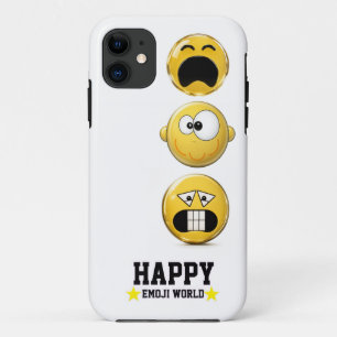 Exhausted Emoji iPhone 11 Tough Case