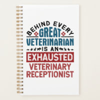 Exhausted Veterinary Receptionist