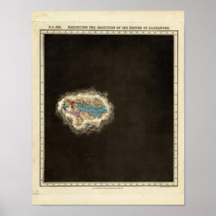 Exhibiting The Partition of The Empire 301 BC Poster