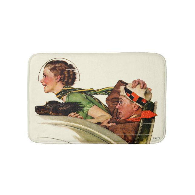 Exhilaration Bath Mat (Front)