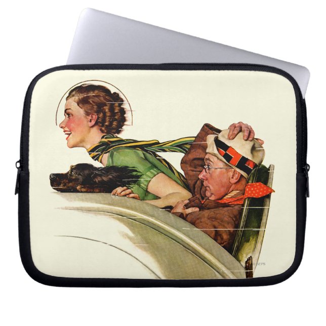 Exhilaration Laptop Sleeve (Front)