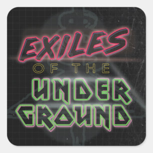 Exiles of the Underground Sticker Sheet of 20