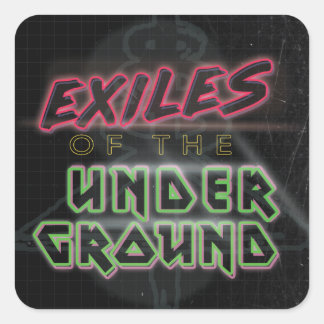 Exiles of the Underground Sticker Sheet of 20