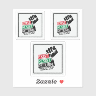 Exist Resist Return Palestine Will Be Free