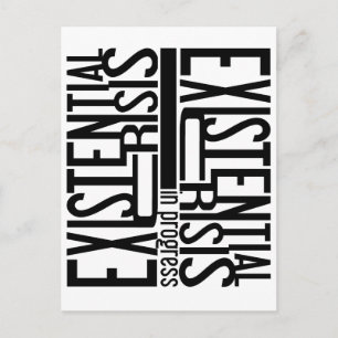 Existential Crisis postcard