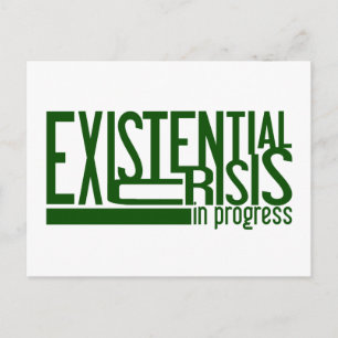Existential Crisis postcard