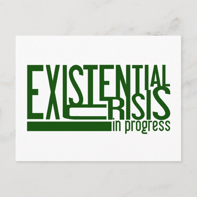Existential Crisis postcard (Front)