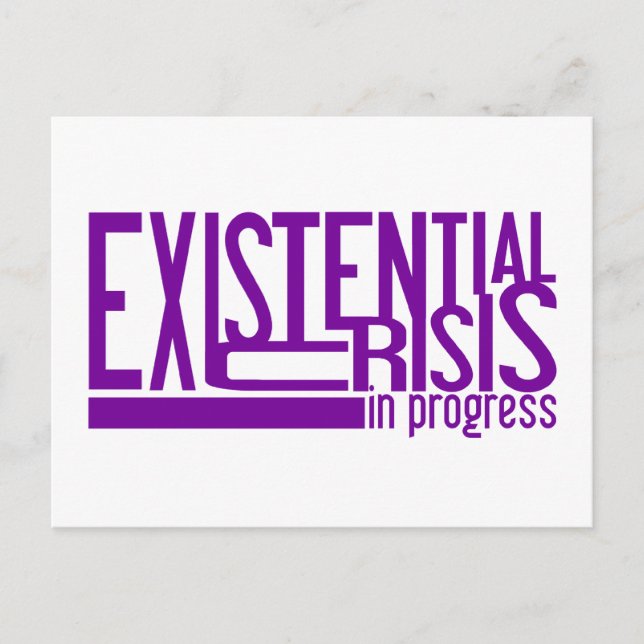 Existential Crisis postcard (Front)