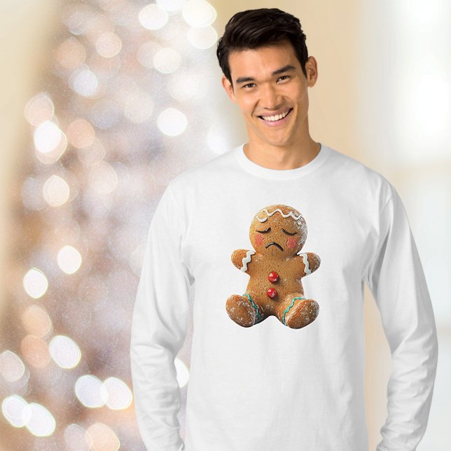 Existential Gingerbread Cookie Men's Tee (Creator Uploaded)